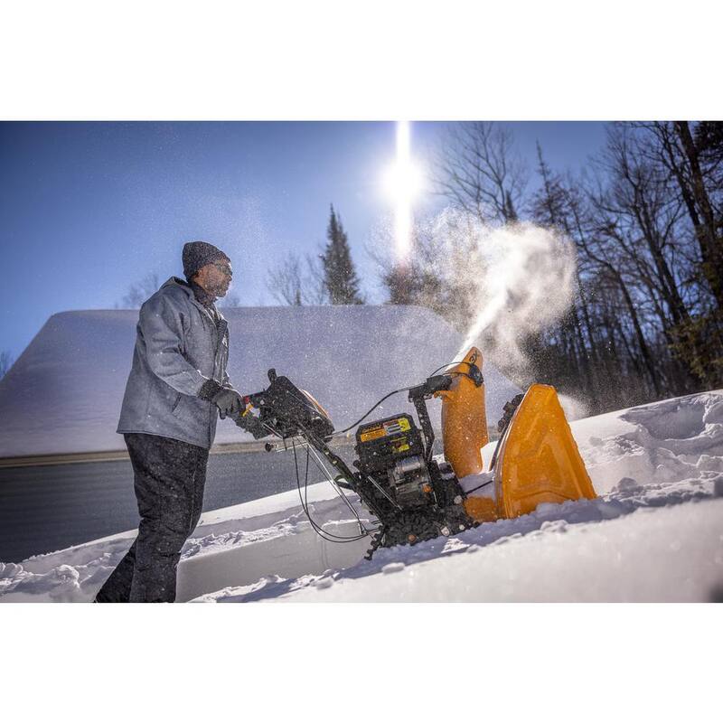 Cub Cadet 3X 26 in. 357cc Track Drive Three-Stage Electric Start Gas Snow Blower with Steel Chute Power Steering Heated Grips - 3X 26 TRAC w/LED Light Bar