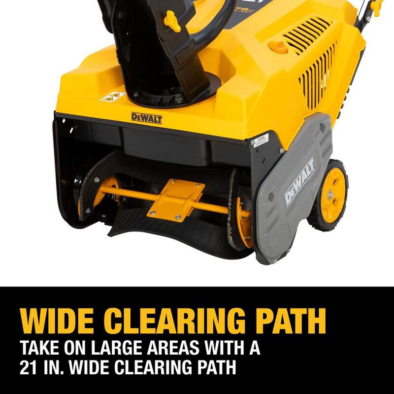 DEWALT 21 in. 179 cc Single-Stage Gas Snow Blower - 31P-2S6HA38
