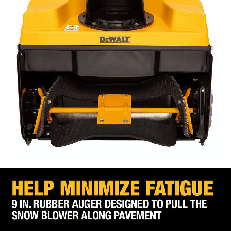 DEWALT 21 in. 179 cc Single-Stage Gas Snow Blower - 31P-2S6HA38