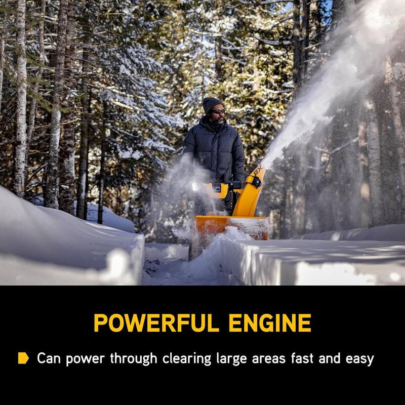 Cub Cadet 2X 26 in. 243cc IntelliPower Track Drive Two-Stage Electric Start Gas Snow Blower with Power Steering and Steel Chute - 2X 26 TRAC IP