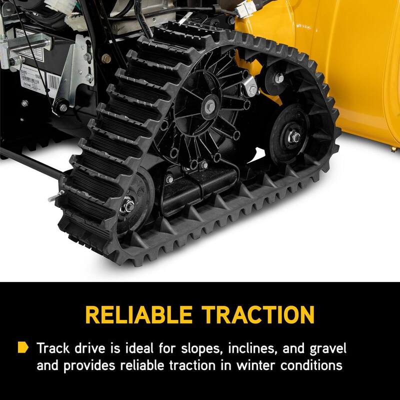Cub Cadet 2X 26 in. 243cc IntelliPower Track Drive Two-Stage Electric Start Gas Snow Blower with Power Steering and Steel Chute - 2X 26 TRAC IP