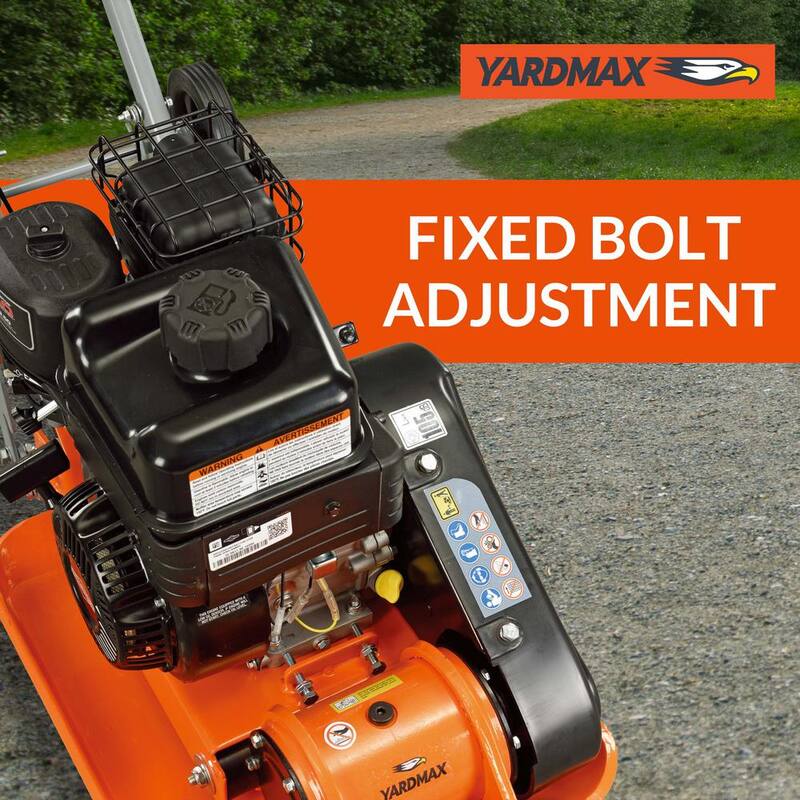 YARDMAX 3000 lb. Compaction Force Plate Compactor Briggs and Stratton 6.5HP/208cc - YC1390