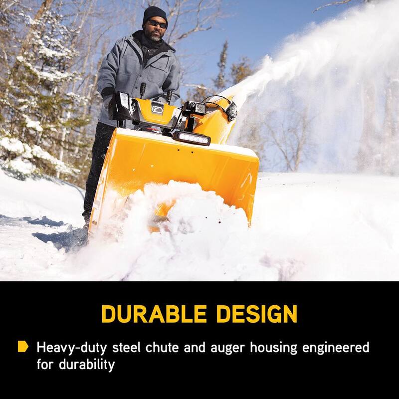 Cub Cadet 3X MAX 34 in. 420cc Fuel Injected (EFI) Three-Stage Electric Start Gas Snow Blower w/IntelliPower Hydrostatic Drive - 3X 34" MAX Hydro EFI IntelloPower