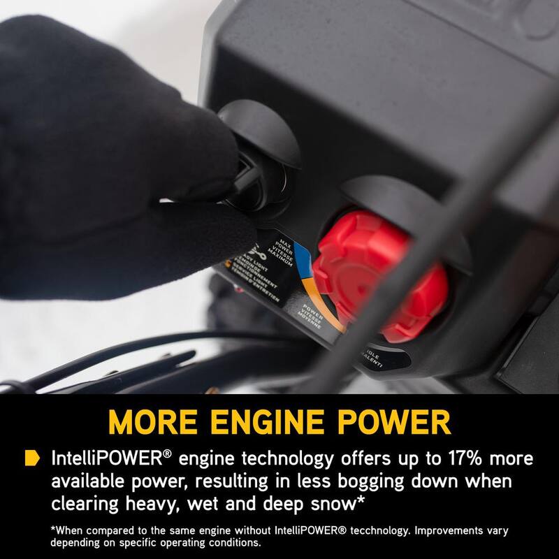 Cub Cadet 3X MAX 34 in. 420cc Fuel Injected (EFI) Three-Stage Electric Start Gas Snow Blower w/IntelliPower Hydrostatic Drive - 3X 34" MAX Hydro EFI IntelloPower