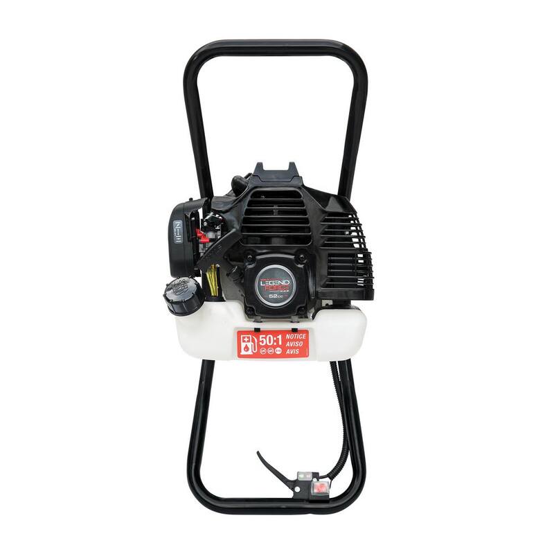 Legend Force 52 cc 2-Cycle Gas Powered 1-Man Earth Auger with 8 in. Bit - 201125
