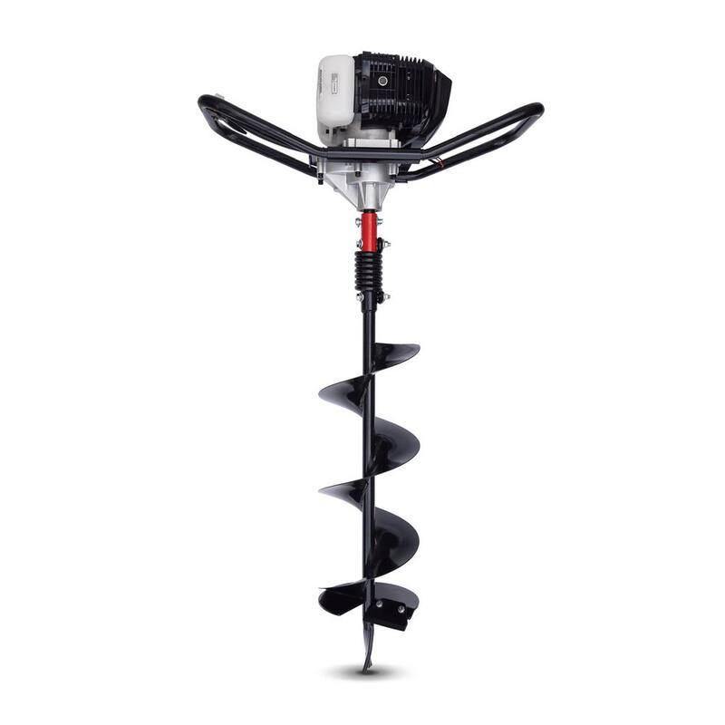 Legend Force 52 cc 2-Cycle Gas Powered 1-Man Earth Auger with 8 in. Bit - 201125