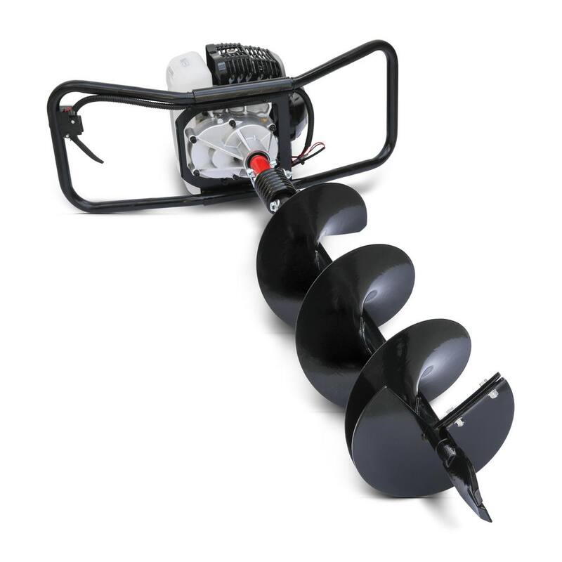 Legend Force 52 cc 2-Cycle Gas Powered 1-Man Earth Auger with 8 in. Bit - 201125