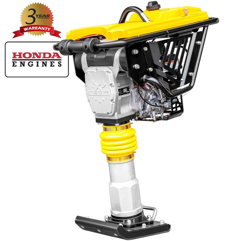 Tomahawk Power 3 HP Honda Vibratory Rammer Tamper with Honda GX100 Engine - JX60H