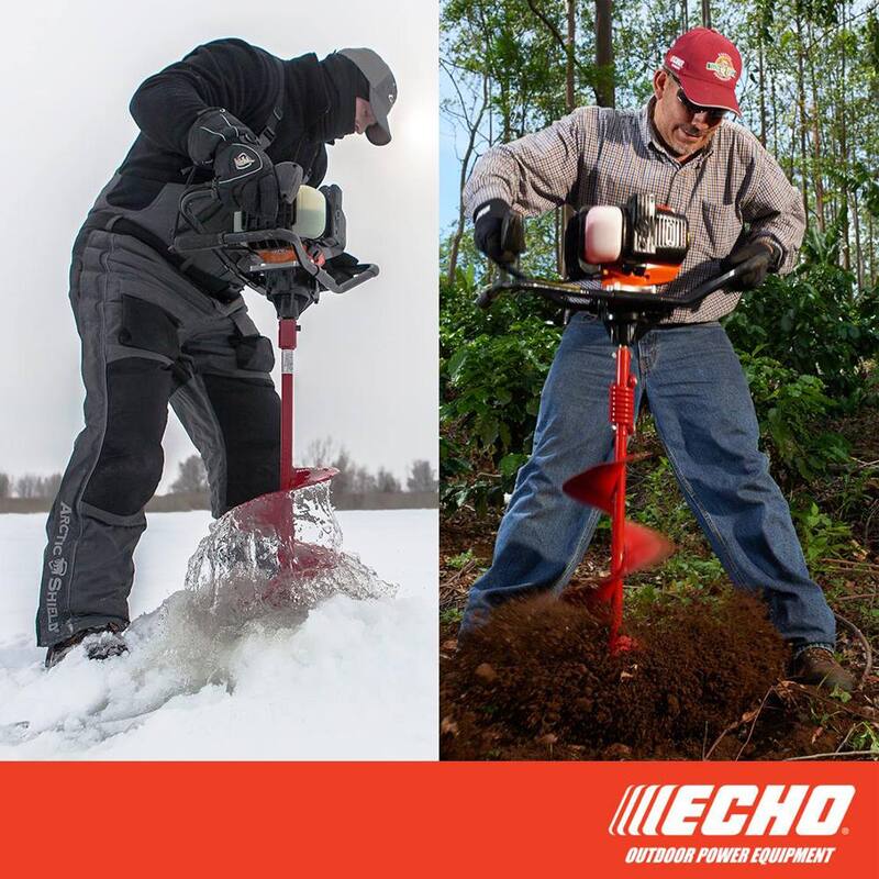 ECHO 42.7cc 1-Man Gas Earth Auger - EA-410