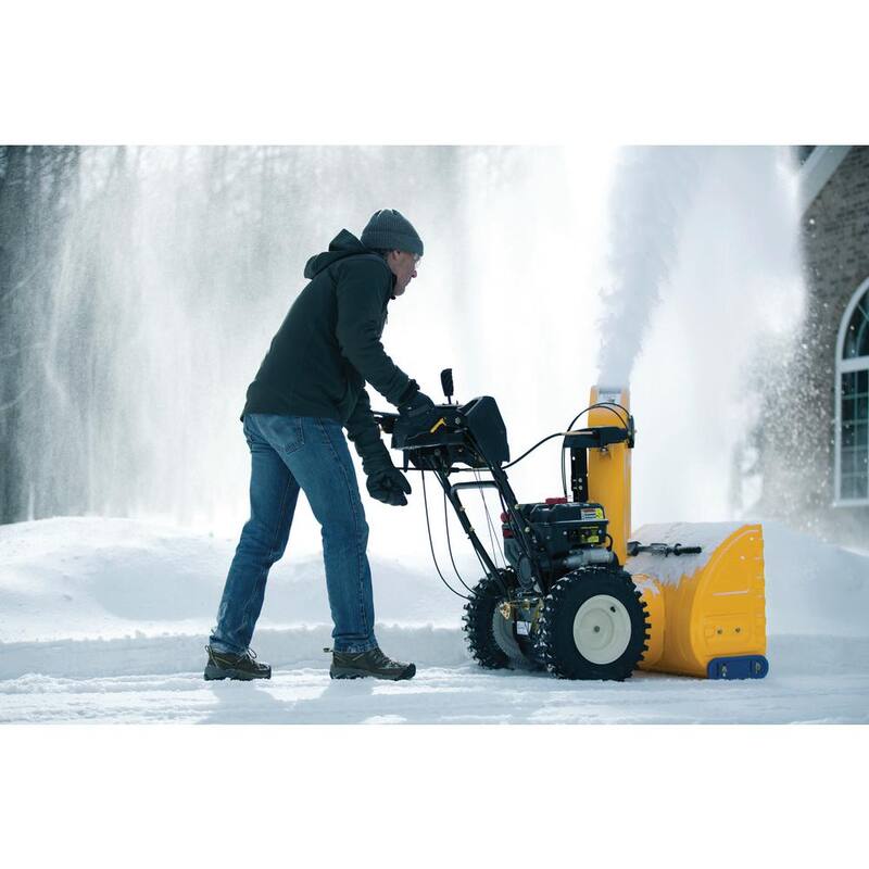 Cub Cadet 2 x 26 in. 243 cc 2-Stage Gas Snow Blower with Electric Start, Power Steering and Steel Chute - 2X 26 HP