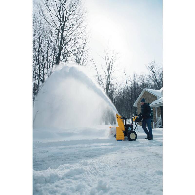Cub Cadet 2 x 26 in. 243 cc 2-Stage Gas Snow Blower with Electric Start, Power Steering and Steel Chute - 2X 26 HP