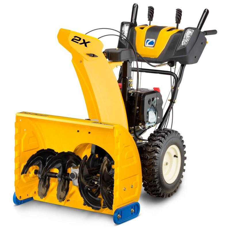Cub Cadet 2 x 26 in. 243 cc 2-Stage Gas Snow Blower with Electric Start, Power Steering and Steel Chute - 2X 26 HP