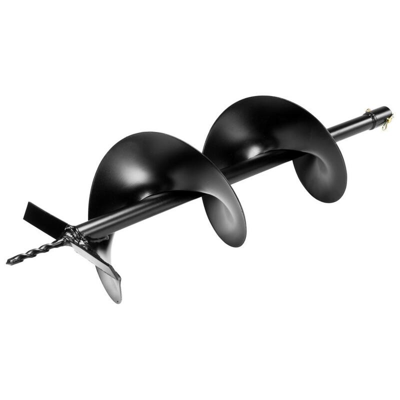 XtremepowerUS 43 CC 1-Man Post Hole Auger Digger with 8 in. Bit - 81094-H