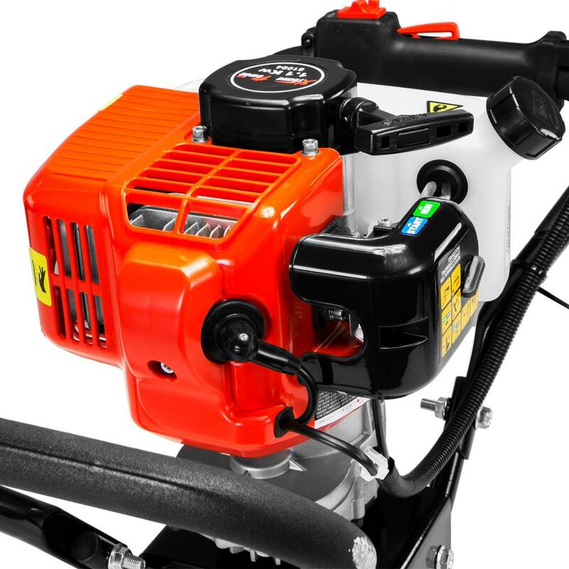 XtremepowerUS 43 CC 1-Man Post Hole Auger Digger with 8 in. Bit - 81094-H