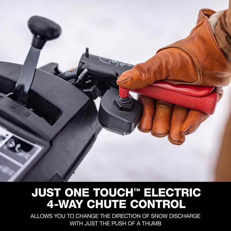 Troy-Bilt Arctic Storm 34 in. 357cc 2-Stage Electric Start Gas Snow Blower with Power Steering and Electric 4-Way Chute Control - Arctic Storm 34