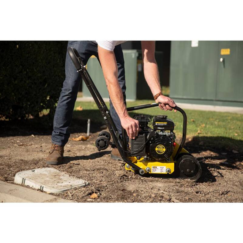 STARK USA 2000 lbs. Compaction Force Plate Compactor and Vibratory Asphalt/Soil Rammer - 61014-H2