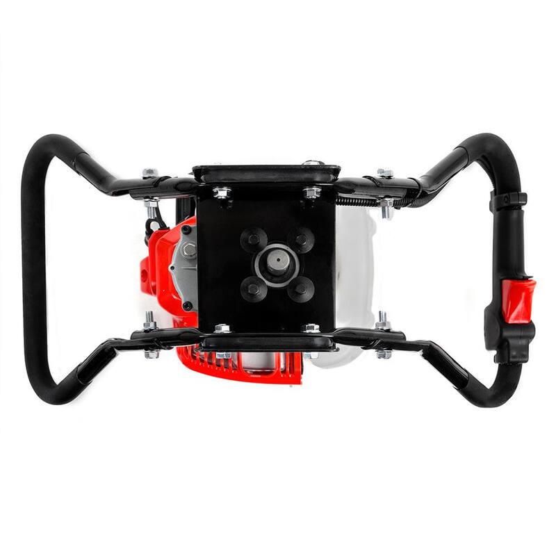 XtremepowerUS 43 CC 1-Man Post Hole Auger Digger with 8 in. Bit - 81094