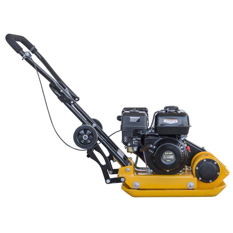 PRO-SERIES 6.5 HP 196 cc Plate Compactor with 3,000 lbs. Compaction Force - 804812