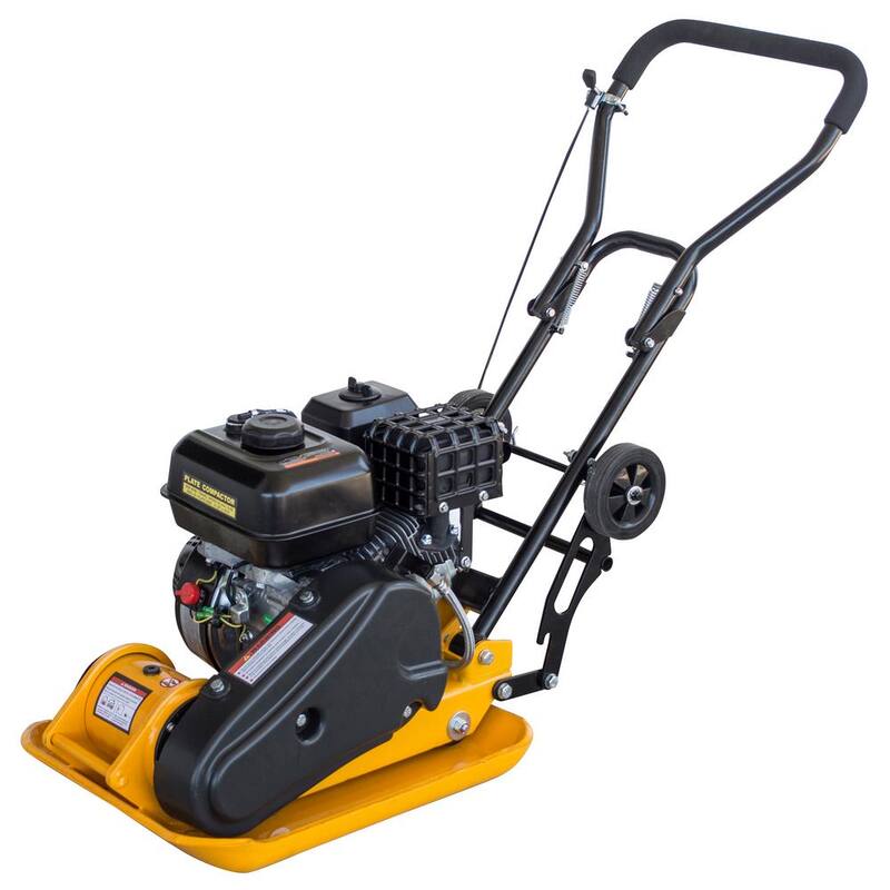 PRO-SERIES 6.5 HP 196 cc Plate Compactor with 3,000 lbs. Compaction Force - 804812