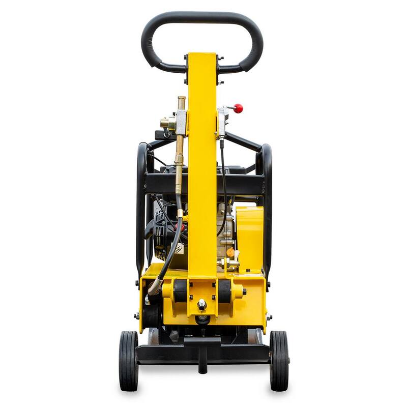 Stark 6.5 HP Reversible Walk-Behind Gas Plate Compactor Vibratory Asphalt/Soil Tamper Rammer, 4950 lbs. Compaction Force - 61012-H