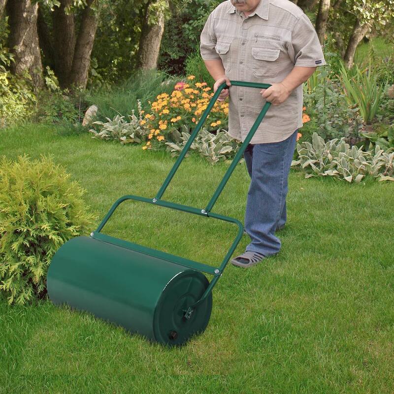 Karl home 24 in. Iron Lawn Roller - 359962741538