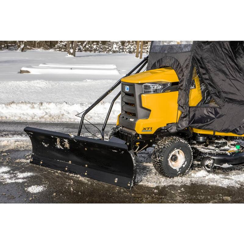 Cub Cadet Original Equipment FastAttach 46 in. Heavy Duty All-Season Plow for XT1 and XT2 Lawn Mowers (2015 and After) - 19A30037100