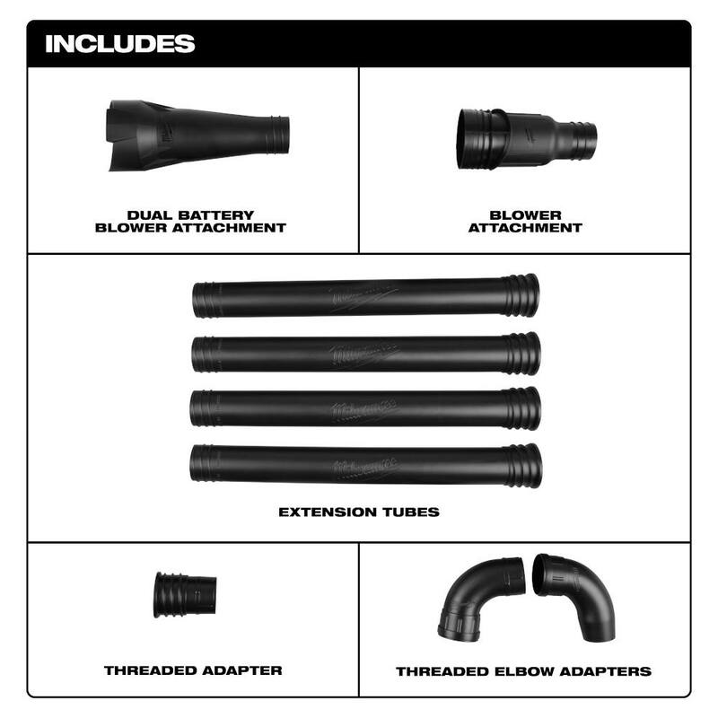 Milwaukee M18 Blower Gutter Cleaning Attachment - 49-16-2790