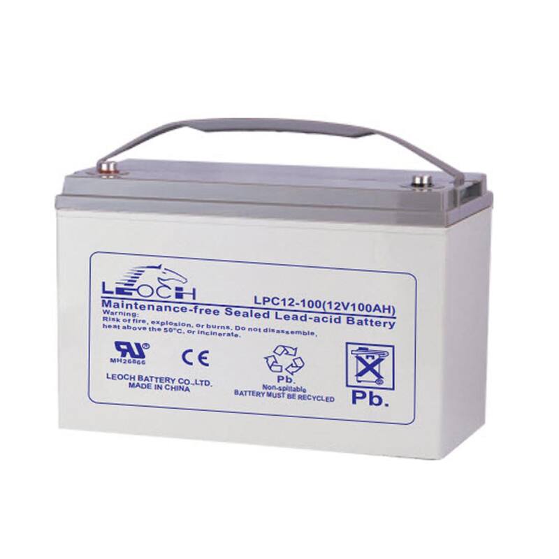 LEOCH (12-Volt 100 Ah) Non Spillable SLA Battery for Ryobi Riding Lawn Mower - LPC12-100T11
