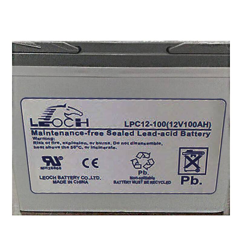 LEOCH (12-Volt 100 Ah) Non Spillable SLA Battery for Ryobi Riding Lawn Mower - LPC12-100T11