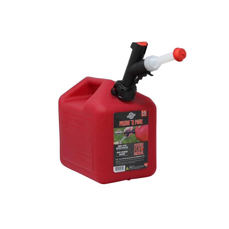 Garage Boss Press N Pour 2 Gal. Gas Can - GB320