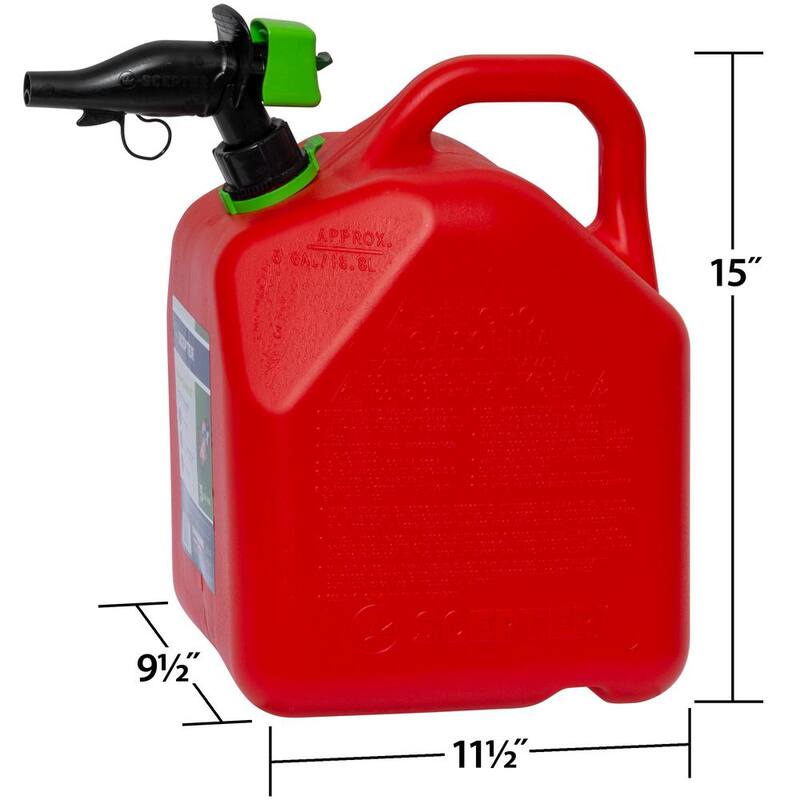 Scepter 5 Gal. Smart Control Gas Can - FR1G501
