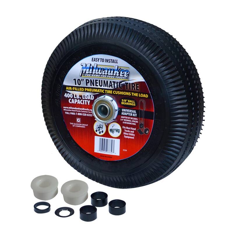 Milwaukee 10 in. Pneumatic Tire - 3339RW
