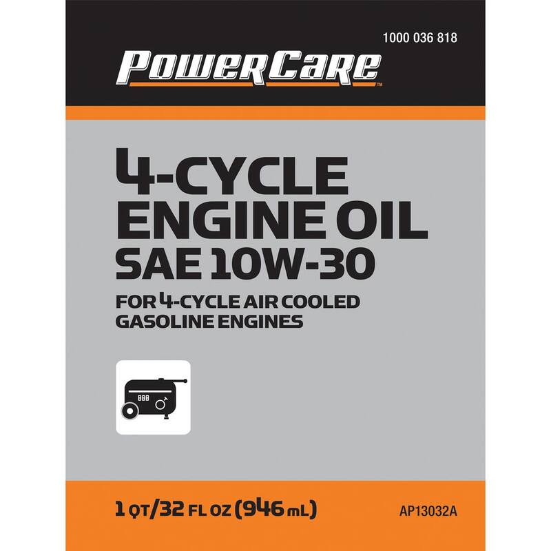 Powercare 1 Qt. 10W-30 Small-Engine Oil - AP13032A