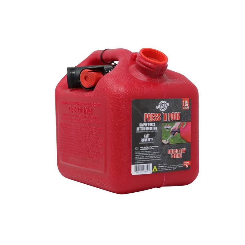 Garage Boss Press N Pour 1 Gal. Gas Can Accessory - GB310