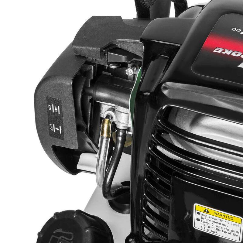 XtremepowerUS 38 cc 4-Stroke Gas-Powered T-Post Pile Driver with Toolkit and Storage Case - 81011-XPH1