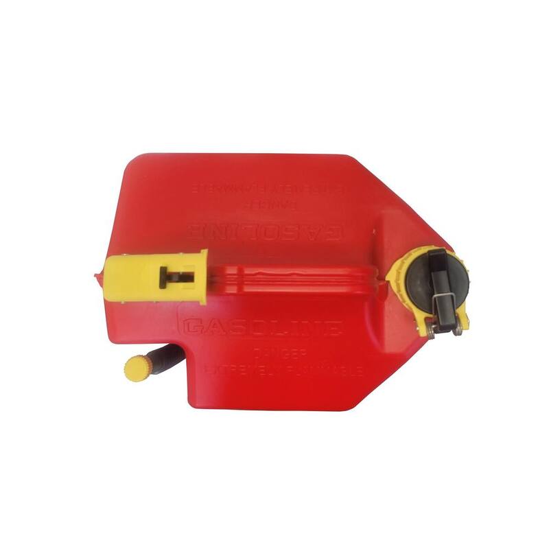 SureCan 5 Gallon Gasoline Type II Safety Can Red with Flexible Rotating Spout - SUR5SFG2