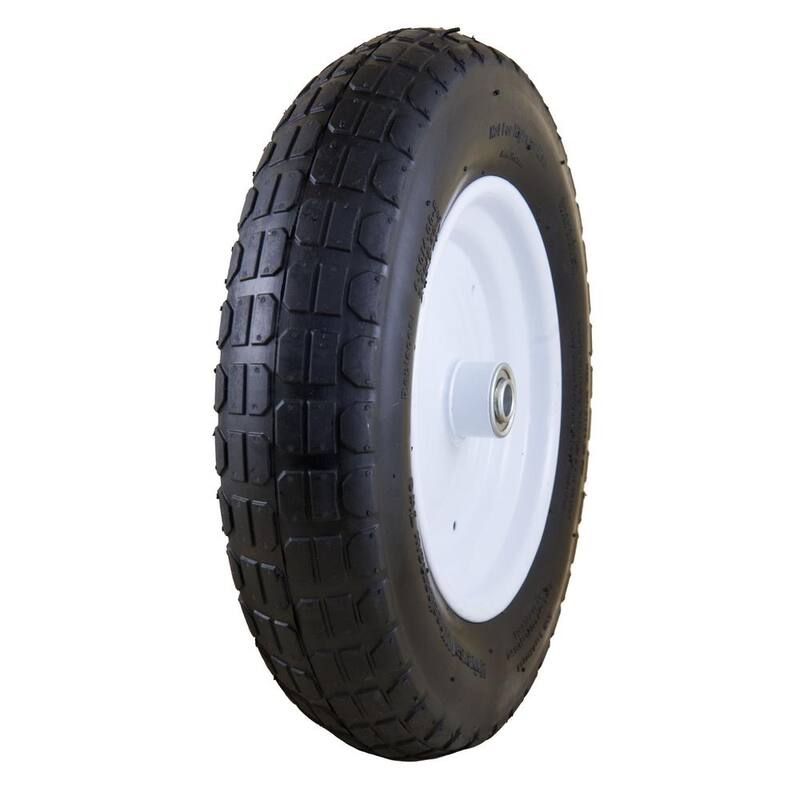 Marathon 14.5 in. Pneumatic Universal Wheelbarrow Wheels - 20260
