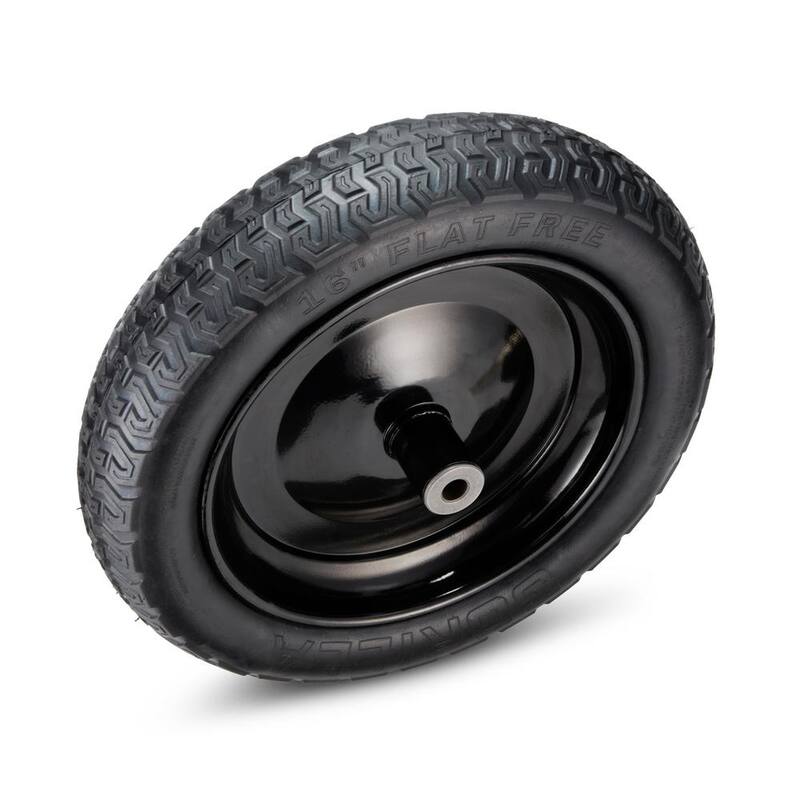 Gorilla 16 in. Flat Free Universal Wheelbarrow Tire - GTNF-16WB