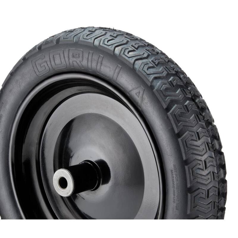 Gorilla 16 in. Flat Free Universal Wheelbarrow Tire - GTNF-16WB