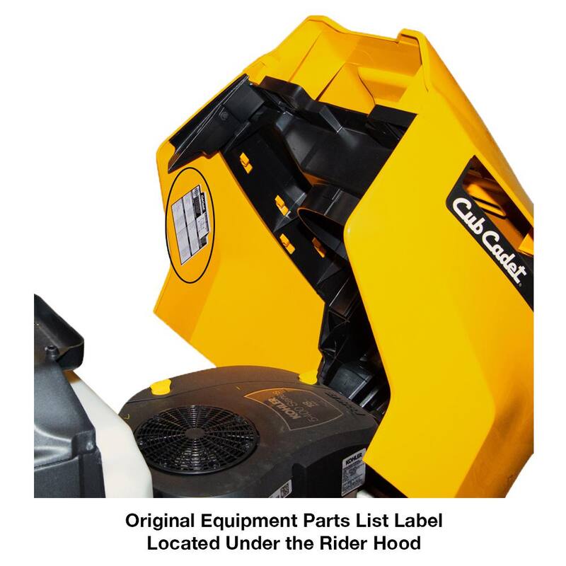 Cub Cadet Engine Maintenance Kit for Lawn Tractors and RZT Mowers with Kohler 7000 Series Twin Cylinder Engine - 490-950-C051
