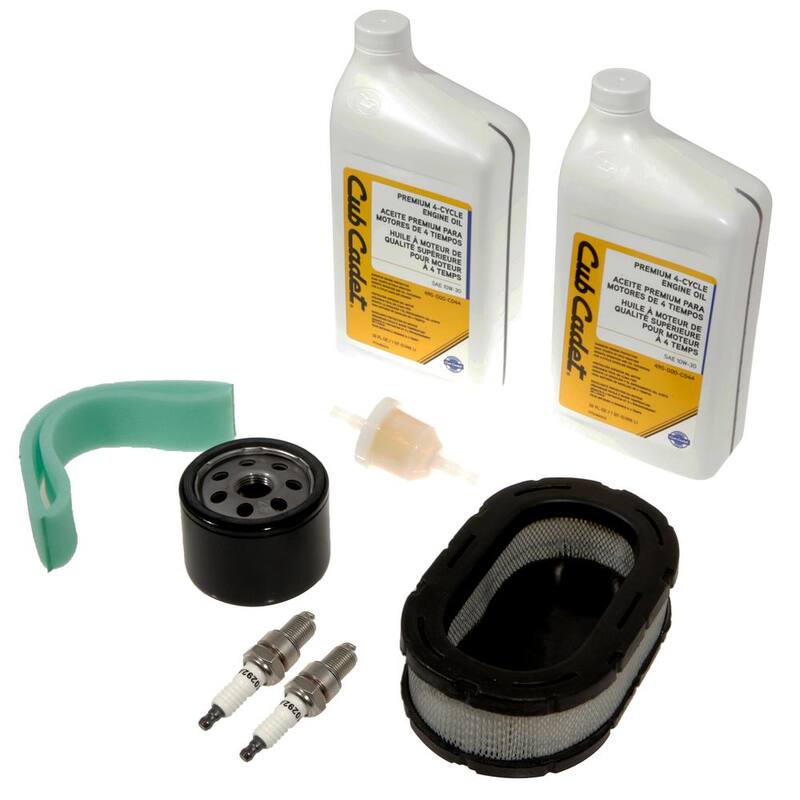 Cub Cadet Engine Maintenance Kit for Lawn Tractors and RZT Mowers with Kohler 7000 Series Twin Cylinder Engine - 490-950-C051