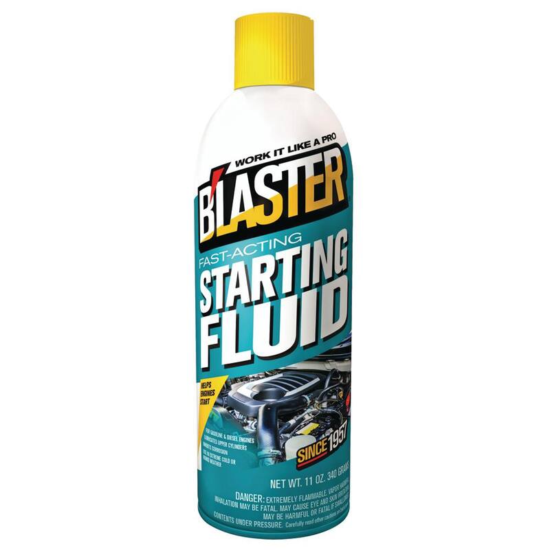 Blaster 11 oz. Fast-Acting Engine Starting Fluid Spray - 16-SF