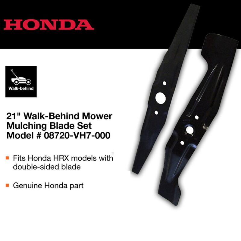 Honda 21 in. Replacement Part Mulching Blade Set - 08720-VH7-000