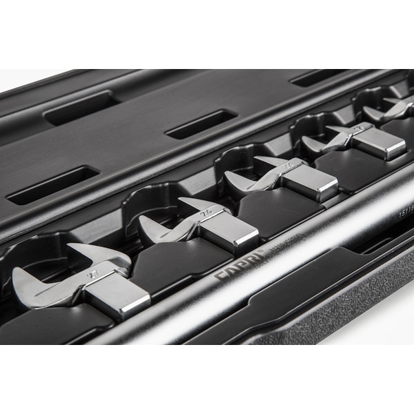 Capri Tools Interchangeable Torque Wrench Set, 14 x 18 mm, 30-250 ft.-lb., 11 pcs - CP31210-IC250FL