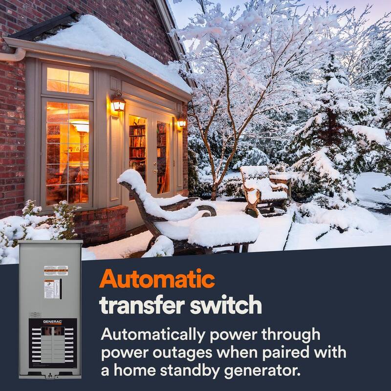 Generac NEMA 3R Limited Circuit Automatic Transfer Switch - RXG16EZA3