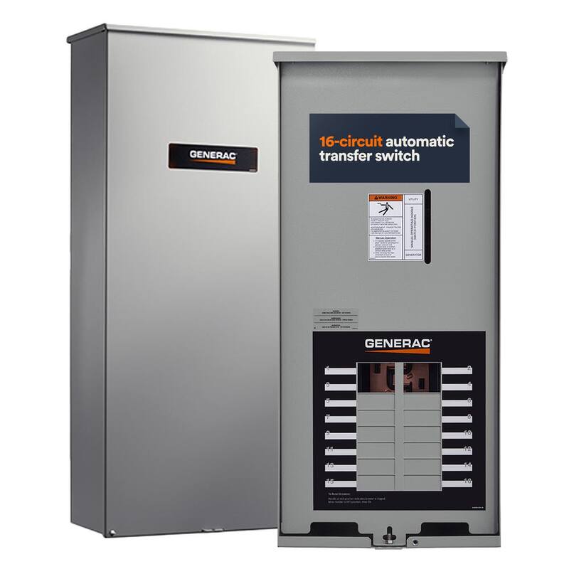 Generac NEMA 3R Limited Circuit Automatic Transfer Switch - RXG16EZA3