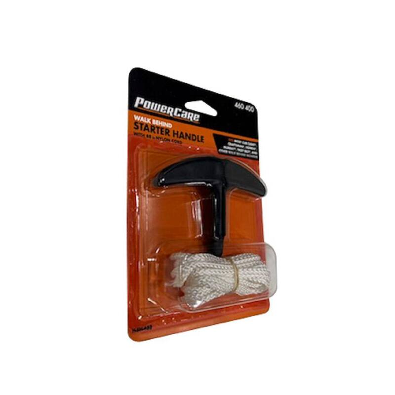 Powercare Universal Starter Handle for Walk-Behind Mowers, Snow Blowers, Tillers and More - H-SH-483