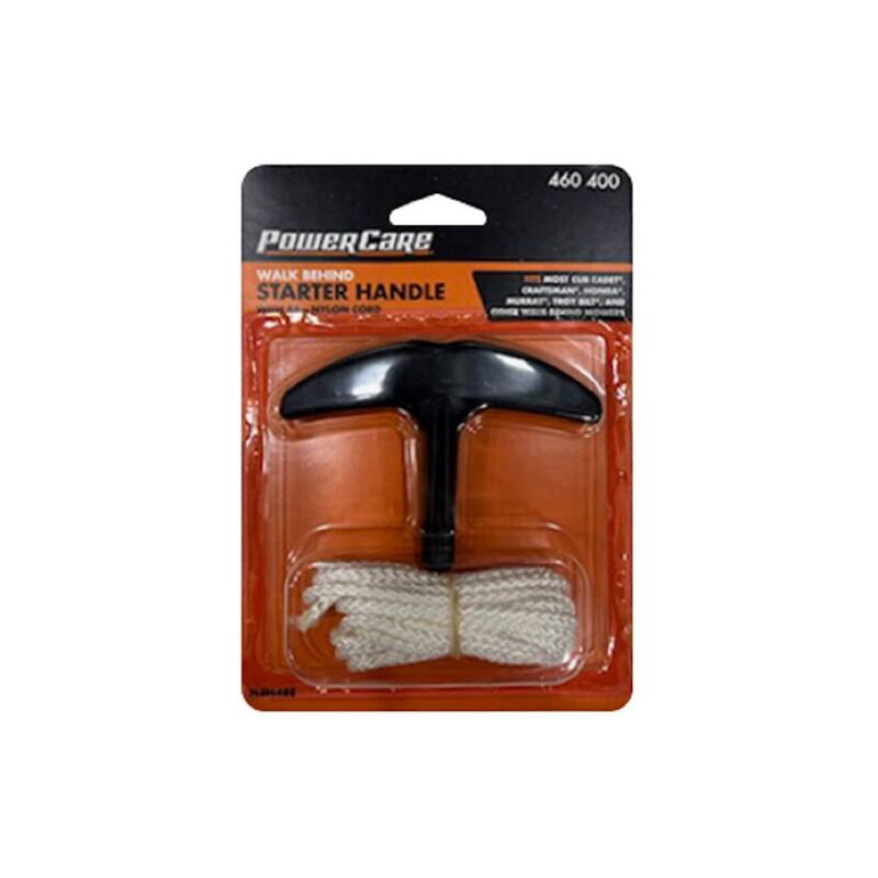 Powercare Universal Starter Handle for Walk-Behind Mowers, Snow Blowers, Tillers and More - H-SH-483