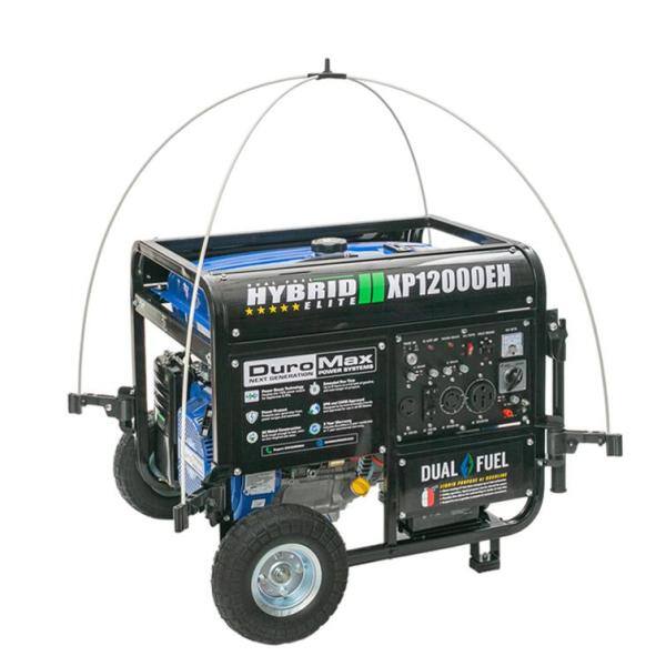 GenTent Generator Running Cover - Universal Kit (Standard, Grey) - for Open Frame Portable Generators - GTOPFUASGR