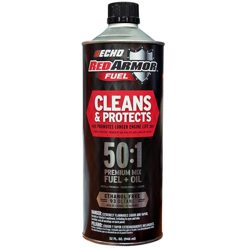 ECHO Red Armor 32 oz. 50:1 Pre-mixed Ethanol Free Fuel - 7450001